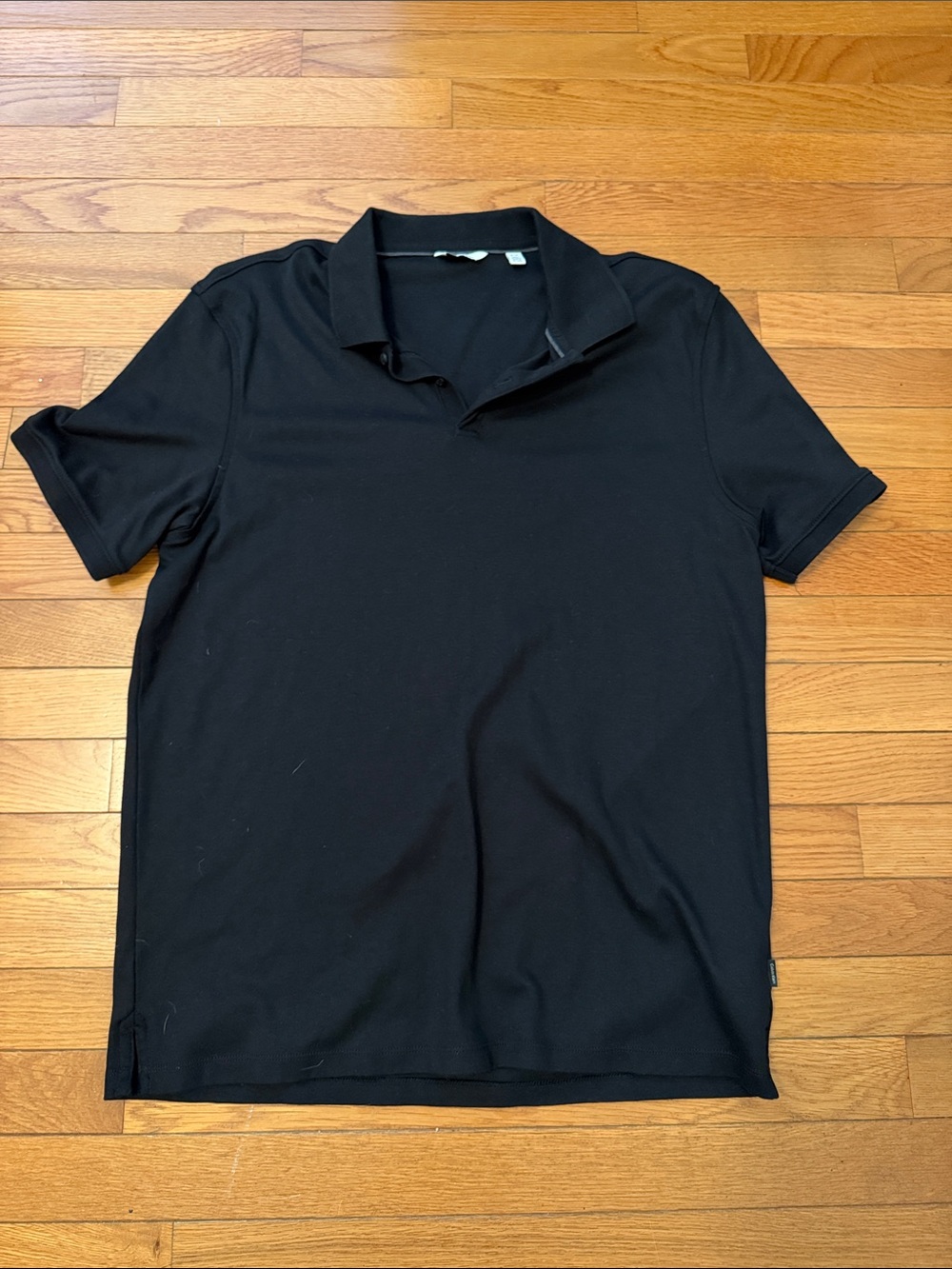 Calvin Klein Black Short-Sleeve Polo